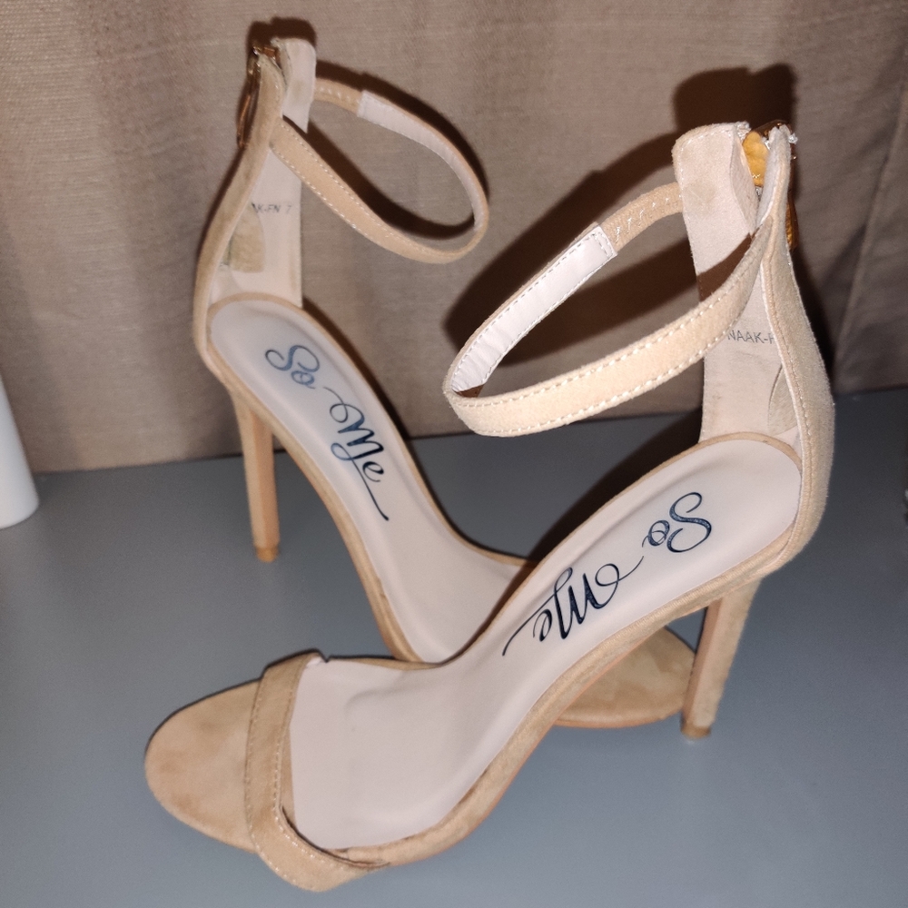 Nude Fashion Nova heels